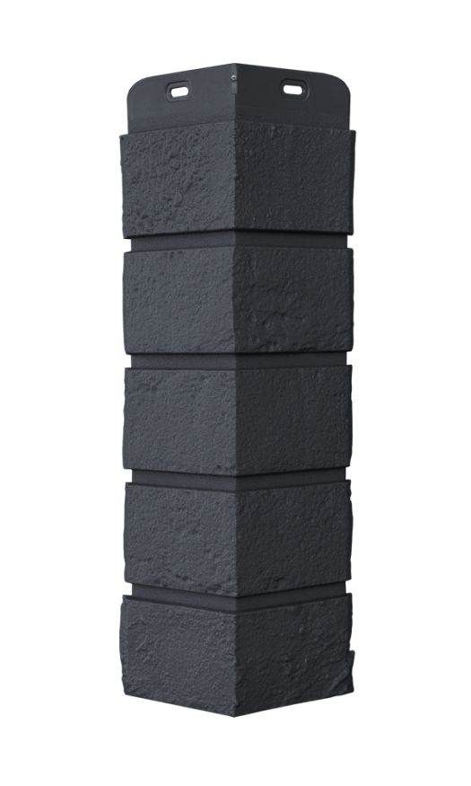 Угол наружный Grand Line, Состаренный кирпич Classic, Графит купить в Ростове-на-Дону