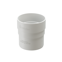 Соединительная муфта для водостока Docke Standard, белая