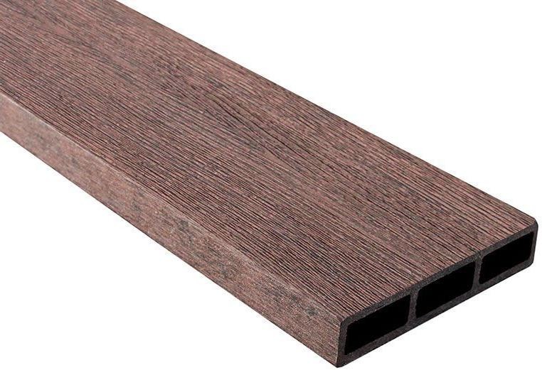 Доска 3D ДПК Outdoor STORM BROWN коричневая миксированная купить в Ростове-на-Дону