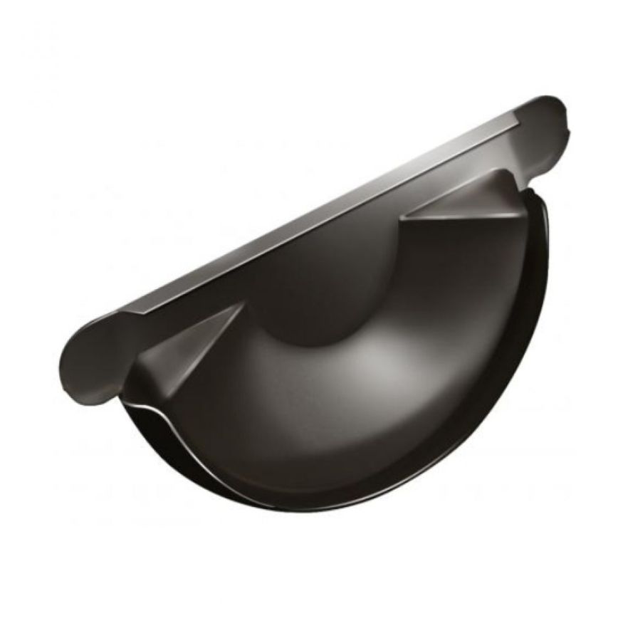 Заглушка для желоба Grand Line, коричневая (RR 32) купить в Ростове-на-Дону