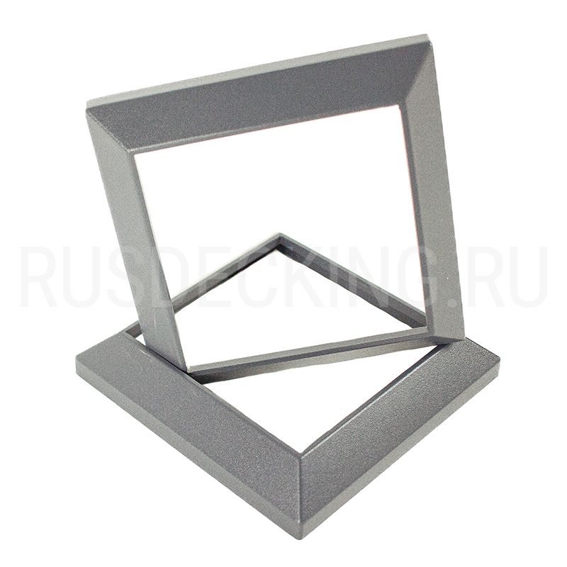 Рамка столба ограждения RusDecking Unodeck Серый купить в Ростове-на-Дону