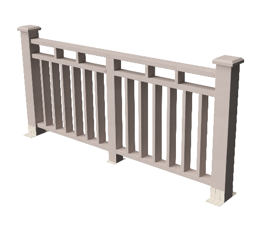 Декоративное ограждение из ДПК GRINDERDECO, выбеленый дуб, Европа купить в Ростове-на-Дону