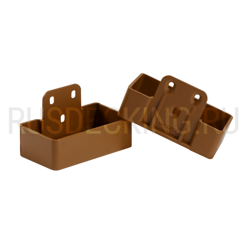 Комплект крепления перил прямое RusDecking Unodeck Орех купить в Ростове-на-Дону