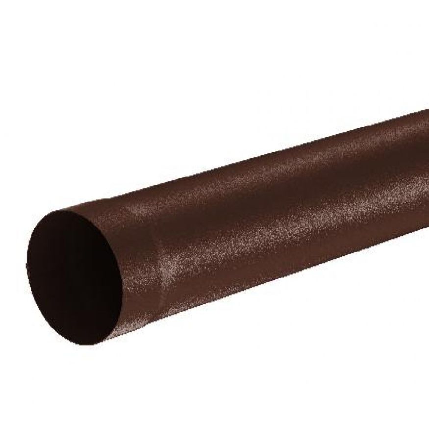 Водосточная труба Aquasystem, RAL 8017 Коричневый матовый, длина 1.00 м, размер 150/100. купить в Ростове-на-Дону