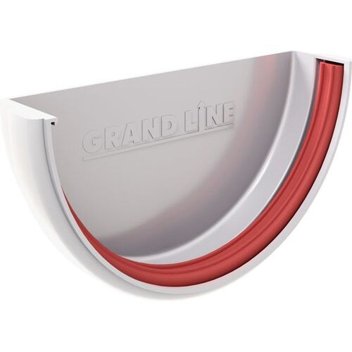 Заглушка для желоба Grand Line, белого цвета. купить в Ростове-на-Дону