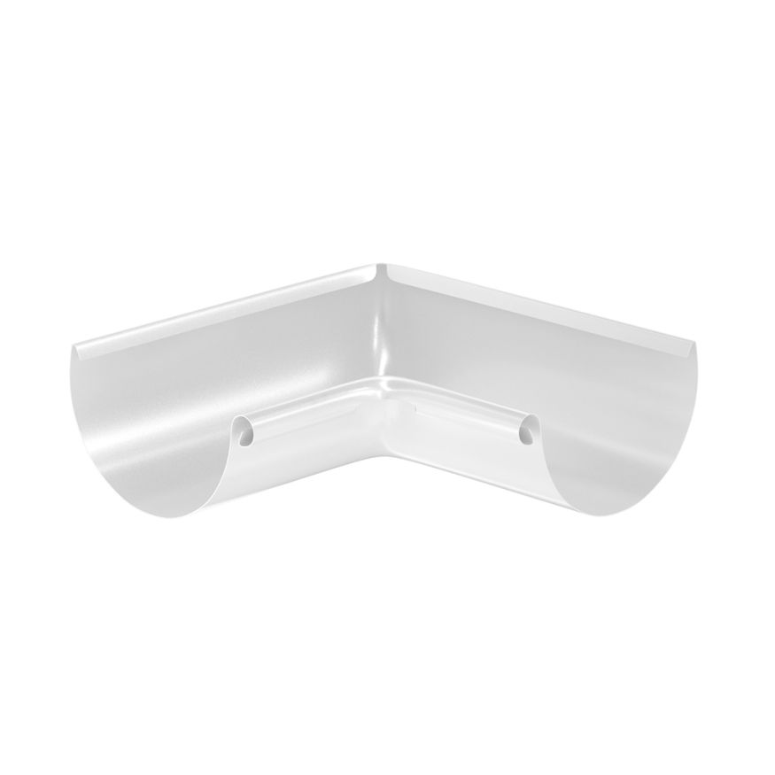 Угол желоба внутренний Aquasystem, RAL 9003 Белый 125/90 купить в Ростове-на-Дону