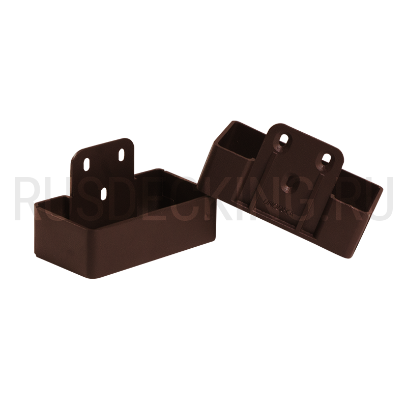 Комплект крепления перил прямое RusDecking Unodeck Венге купить в Ростове-на-Дону