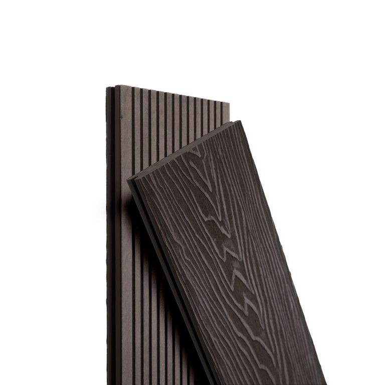 Террасная доска Экодекинг Топ полнотелая, Венге купить в Ростове-на-Дону