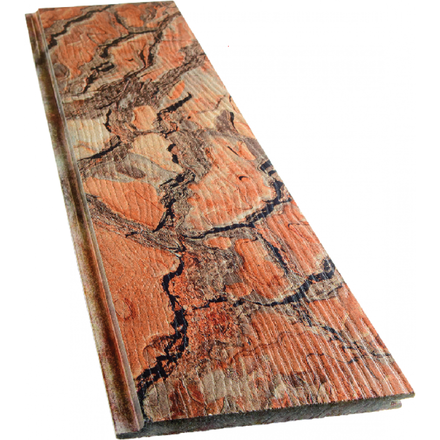 Фиброцементный сайдинг SidWood с древесной текстурой W-138 Клик купить в Ростове-на-Дону