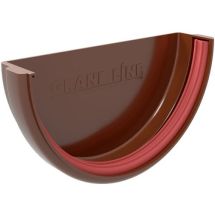 Заглушка для желоба Grand Line в цвете Шоколад