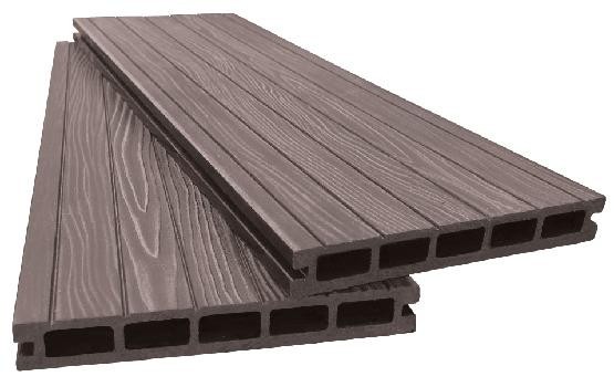 Террасная доска ДПК 3D AYTECHPLAS 160x22 шоколадная купить в Ростове-на-Дону