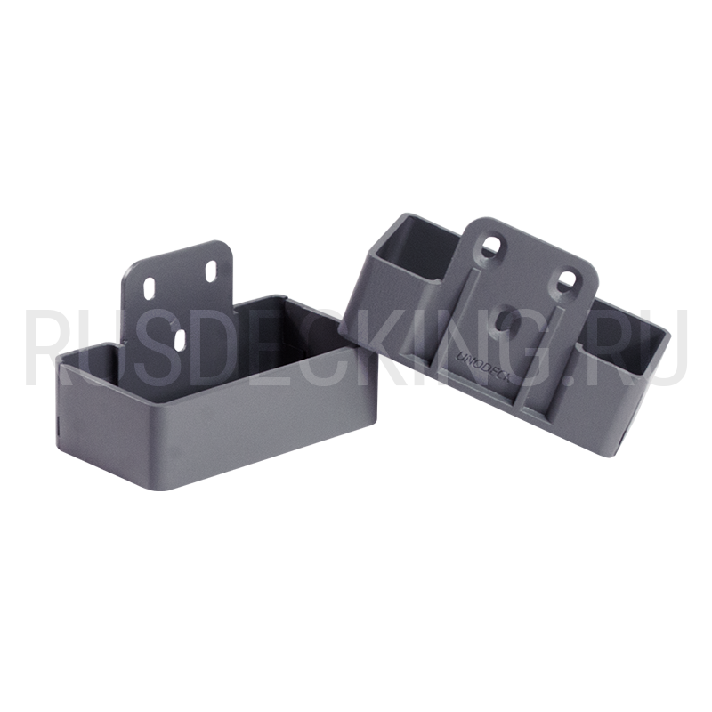 Комплект крепления перил прямое RusDecking Unodeck Серый купить в Ростове-на-Дону