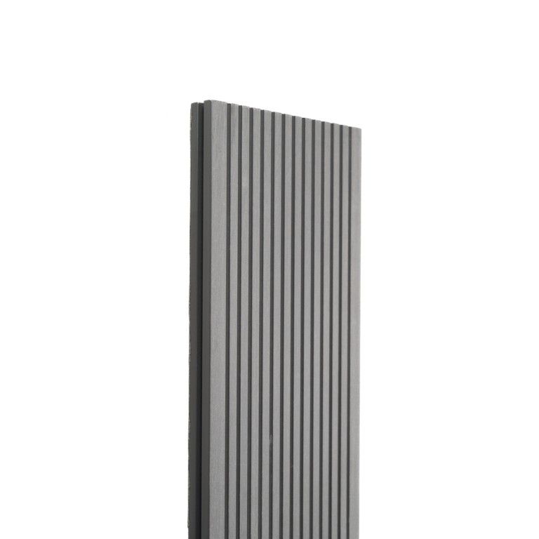 Террасная доска Экодекинг Топ полнотелая, Серый купить в Ростове-на-Дону