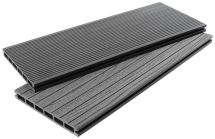 Террасная доска ДПК - ДеревоПласт DP Standart+ графитовый
