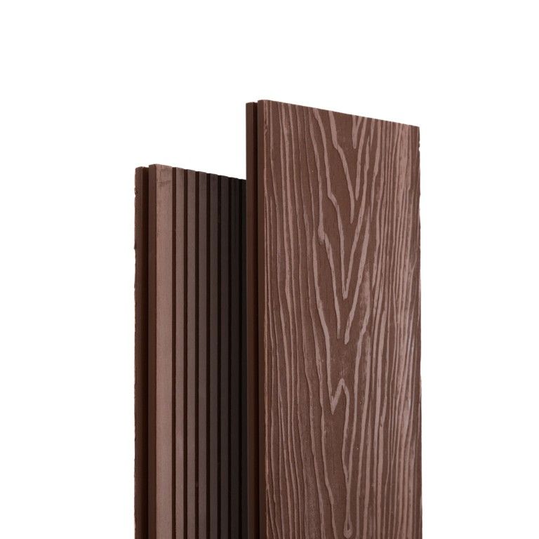 Террасная доска Экодекинг Топ полнотелая, Шоколад купить в Ростове-на-Дону