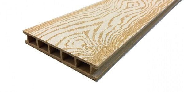 Террасная доска из ДПК Faynag ALBERO цвет тик купить в Ростове-на-Дону