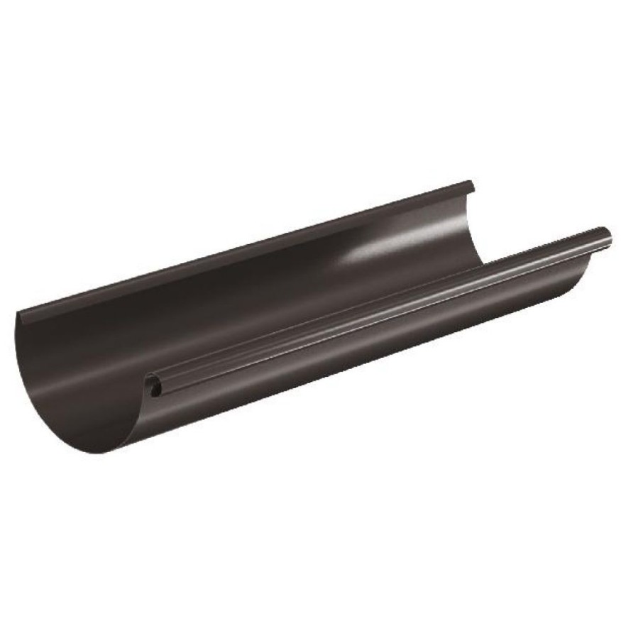 Водосточный желоб Aquasystem RR 32, тёмно-коричневый, длина 3.00 м, размер 150/100. купить в Ростове-на-Дону