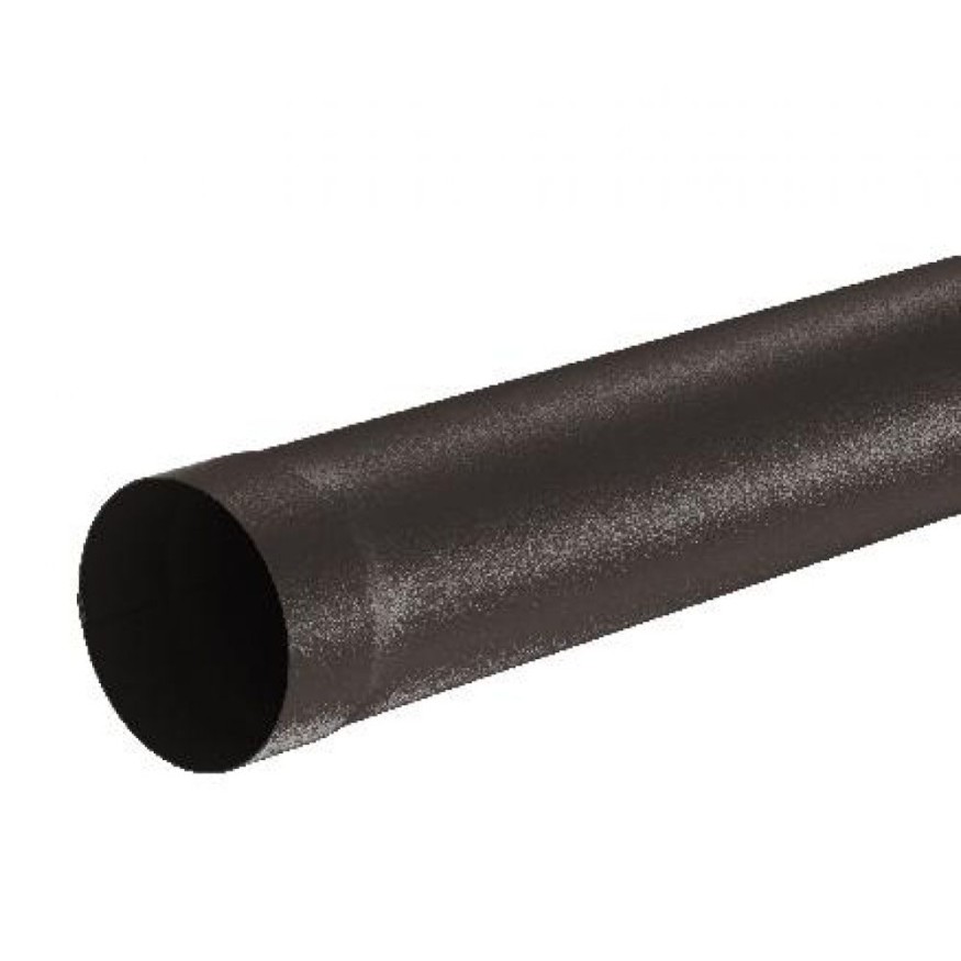 Водосточная труба Aquasystem RR 32, 1.00м, тёмно-коричневый матовый, 125/90. купить в Ростове-на-Дону