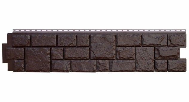 Фасадная панель GL &amp;quot;Я-Фасад&amp;quot; Екатерининский камень, цвет арабика. купить в Ростове-на-Дону