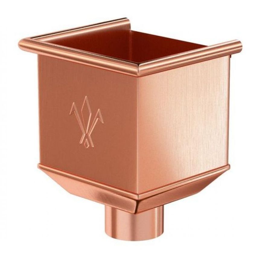 Водосборная воронка Aquasystem из меди 150/100 купить в Ростове-на-Дону