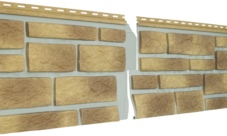 Фасадная панель Ю-пласт Стоун Хаус S-Lock Таганай, Дикий  купить в Ростове-на-Дону