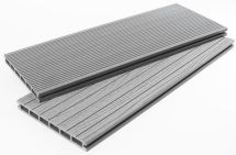 Террасная доска ДПК - ДеревоПласт DP Standart+ в оттенке серый