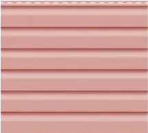 Сайдинг виниловый Доломит Классик, Розового цвета