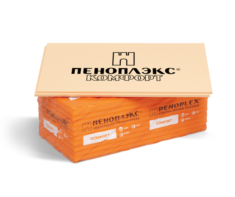 УТЕПЛИТЕЛЬ ПЕНОПЛЭКС КОМФОРТ 40 ММ купить в Ростове-на-Дону