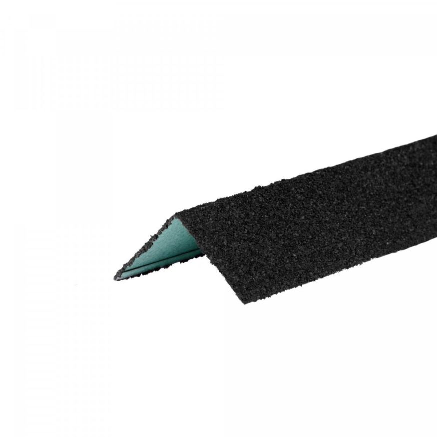 Угол металлический внешний ТЕХНОНИКОЛЬ HAUBERK, Черный купить в Ростове-на-Дону