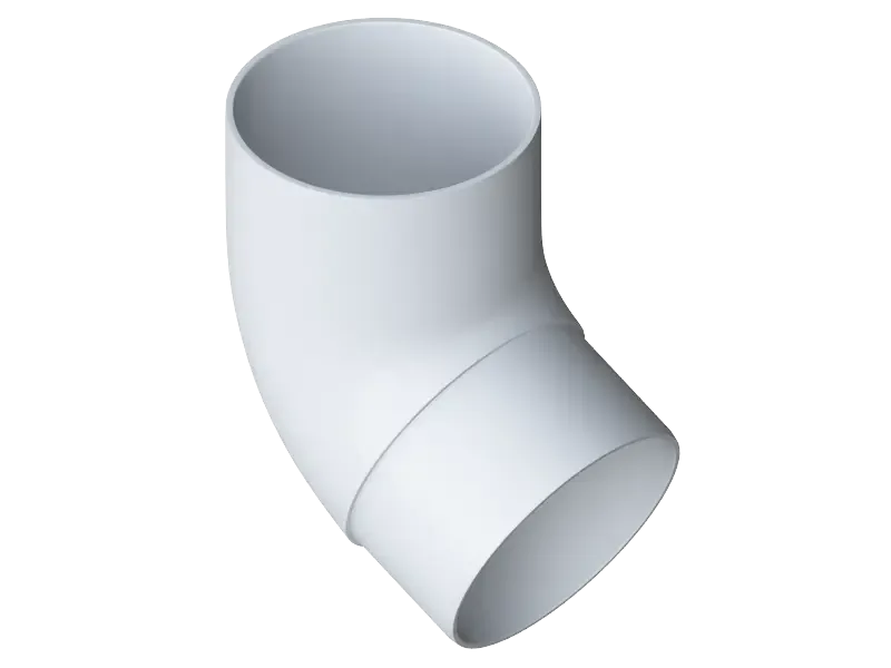 Колено трубное 67°, Альта-профиль, Элит Белоснежный купить в Ростове-на-Дону