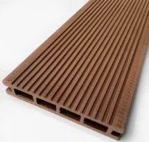 Террасная доска ДПК - ДеревоПласт - Односторонняя Коричневая