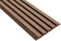 Панель ДПК Outdoor 3D, шлифованная, цвет дуб