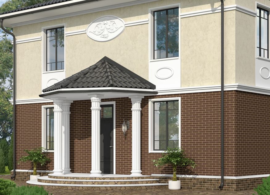 Фасадные термопанели Аляска серия Элевация 15. Braun glatt купить в Ростове-на-Дону