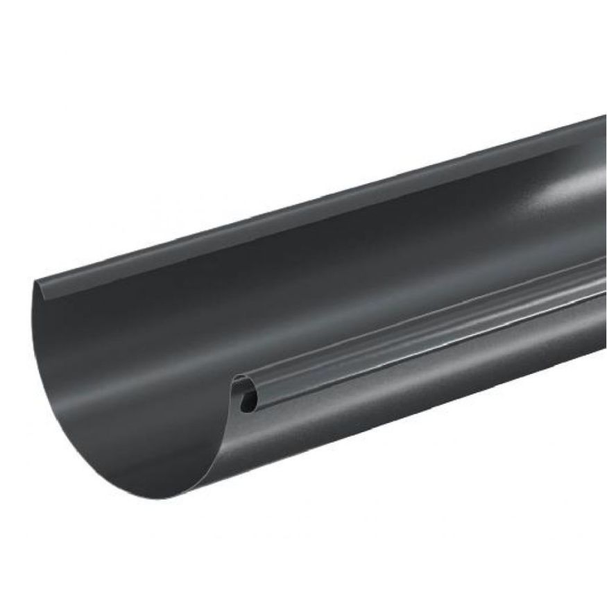 Водосточный желоб Aquasystem, цвет RAL 7024 (Тёмно-серый), длина 3.00 м, размер 125/90. купить в Ростове-на-Дону