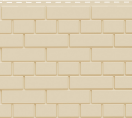 Фасадная панель Доломит в цвете Шампань, имитация кирпича. купить в Ростове-на-Дону