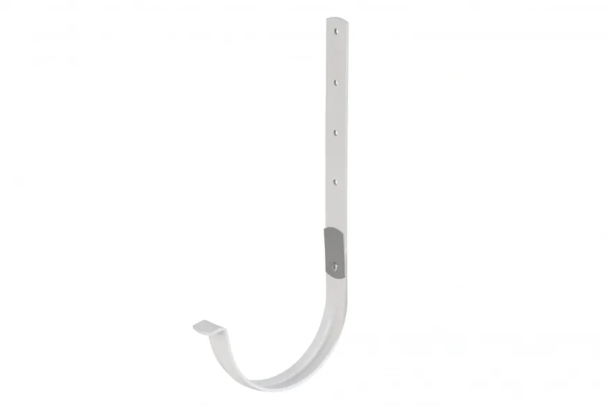 Кронштейн для желоба металлический, Альта-Профиль, Элит Белый купить в Ростове-на-Дону