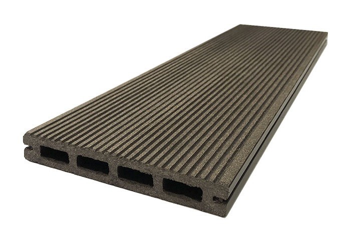Доска террасная NanoWood «Стандарт» Derevo двусторонняя - Венге 150×26 купить в Ростове-на-Дону