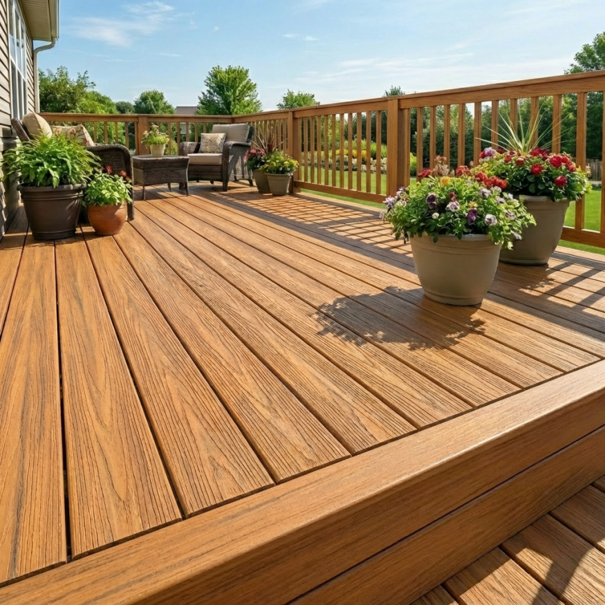 Террасная доска ДПК GardenParkett Табула, Бук купить в Ростове-на-Дону