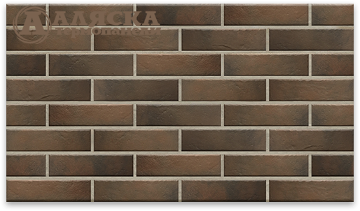 Фасадные термопанели Аляска 26. Retro brick cardamon купить в Ростове-на-Дону