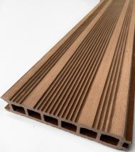 Террасная доска ДПК &amp;quot;ДеревоПласт&amp;quot; - Бесшовная, Коричневая