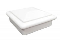 Крышка верхня для столба GardenParkett, Белая