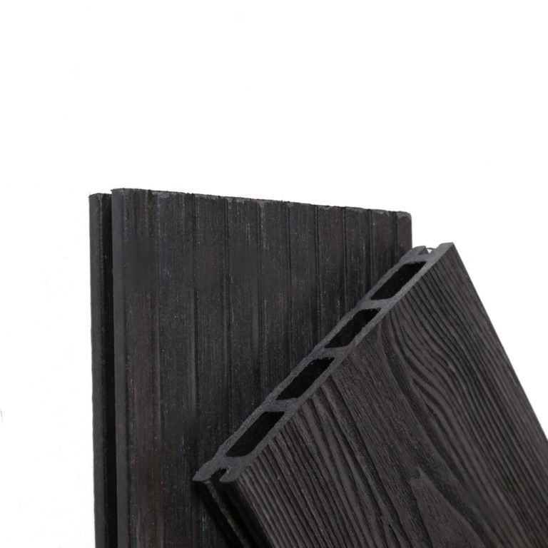 Террасная доска Ecodecking Комфорт 3D Графит купить в Ростове-на-Дону