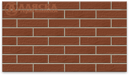 Фасадные термопанели Аляска серия Элевация 08. Rot rustik купить в Ростове-на-Дону