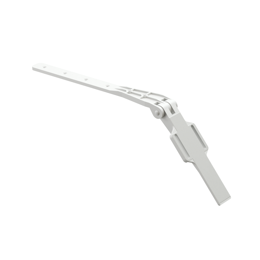 Регулируемое крепление для кронштейна желоба Docke Lux, Пломбир купить в Ростове-на-Дону