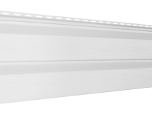 Виниловый сайдинг Ю-пласт, Доска корабельная, Белый.