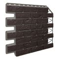 Фасадная панель FineBer, Баварский кирпич, Тёмно-коричневый купить в Ростове-на-Дону