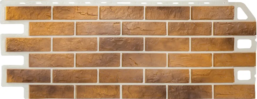 Фасадная панель Альта-Профиль, Кирпич Рустикальный 05 купить в Ростове-на-Дону