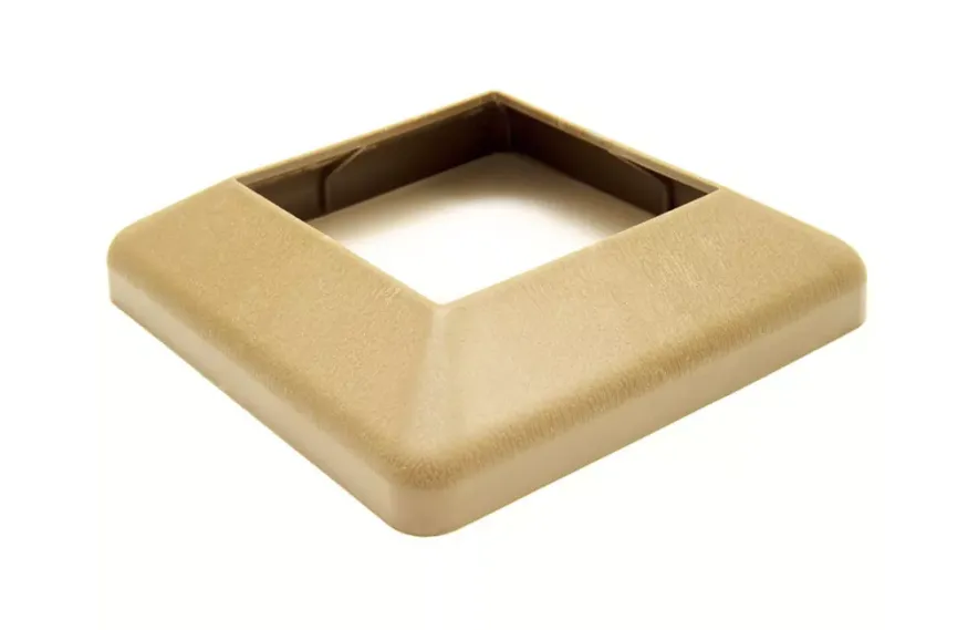 Крышка нижняя ПВХ для столба 125х125 Deckart Орех купить в Ростове-на-Дону