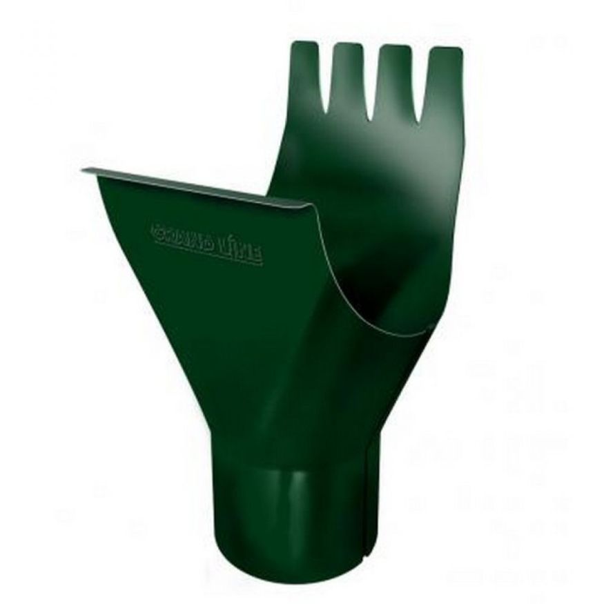 Водосточная воронка Grand Line, зеленая (RAL 6005) купить в Ростове-на-Дону