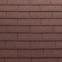 Гибкая черепица KATEPAL 3T красного цвета